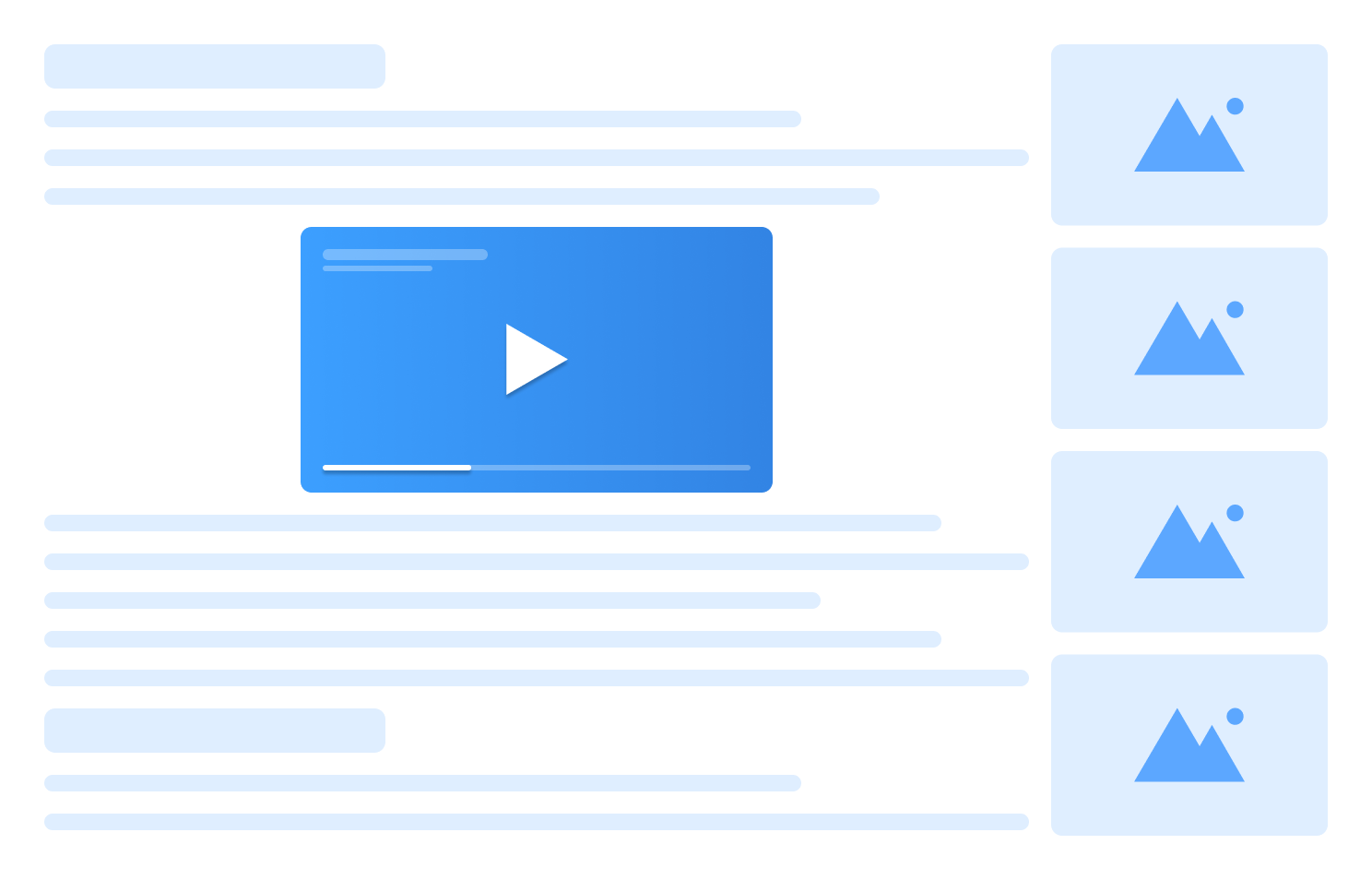 Outstream Video Player